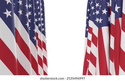 veteran memorial american flag usa star blue red white isolate background empty blank army november freedom martinluther king jr february january i have a dream patriotism ceremony hero.3d render - Powered by Shutterstock