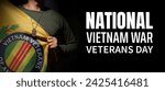 Veterans Day. America. Vietnam veterans. USA holiday 3d illustration