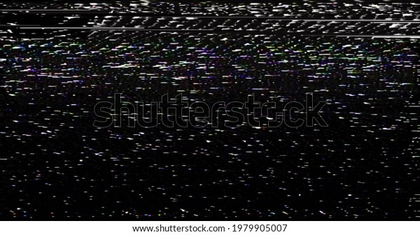 Vhs Screen Digital Glitch Noise Videotape Stock Illustration 1979905007 ...