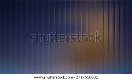 Vibrant abstract background with blurred vertical lines on a dark blue and orange gradient