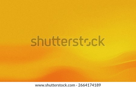 A vibrant abstract background featuring a smooth gradient transitioning from deep orange to bright yellow. Subtle light flares and soft, flowing textures create a sense of warmth and energy.