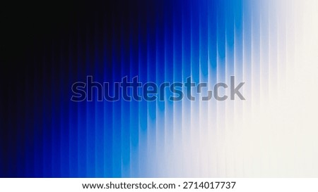 Vibrant abstract background with gradient effect, featuring vertical lines in shades of blue and white, transitioning to black, creating a dynamic visual