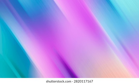 Vibrant abstract digital composition defined by sharp, diagonal lines of chromatic light that streak swiftly across frame, generating a strong aesthetic impression of movement, speed, and steady progression. A luminous, glowing band of pink and magenta stands out as the core, most vivid element of the layout, positioned diagonally across the middle as the main center of attention. Flanking this central axis are sweeping tracks of bright cyan, rich turquoise, and gentle lilac that blend seamlessly together via delicate gradients and sharp motion blur streaks. Visually, scene instills a strong atmosphere of contemporary innovation, upbeat drive, futuristic vitality, and freeing inspiration. Interplay between bright cooler hues and vivid highlights represents the balanced synthesis of technology and art, intellectual focus, and the steady current of fresh concepts. Composition serves as an expressive metaphor for digital communication, artistic liberty, and the expanding boundaries of awareness within a connected global society.