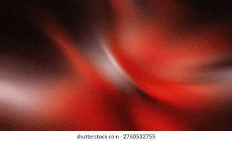 Vibrant abstract image featuring deep red and black swirls with motion blur, evoking energy and fluid movement in dark ambiance.