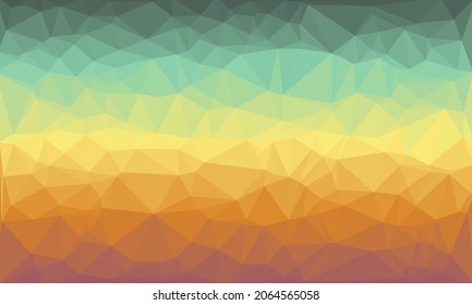 vibrant abstract multicolored background with poly pattern