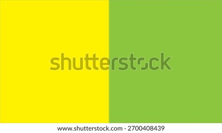 A vibrant, abstract split image featuring a bright yellow on the left and a fresh green on the right, creating a bold, graphic contrast.