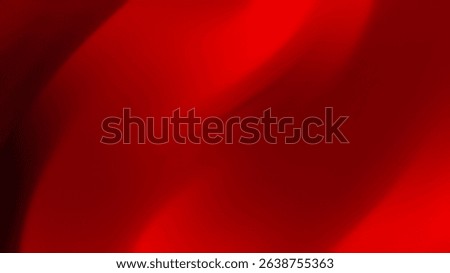 Vibrant, deep red abstract background design showcasing flowing gradients and smooth transitions.  The image is characterized by a spectrum of red tones and a dynamic pattern of soft, wavy lines
