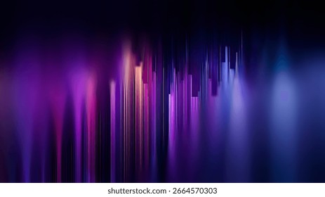 Vibrant and dynamic abstract design featuring colorful gradient lines and shapes for creative projects or digital art.