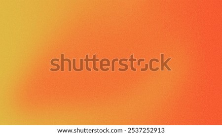 A vibrant gradient blending from yellow to deep orange, creating a warm, smooth, and textured backdrop that radiates warmth and energy