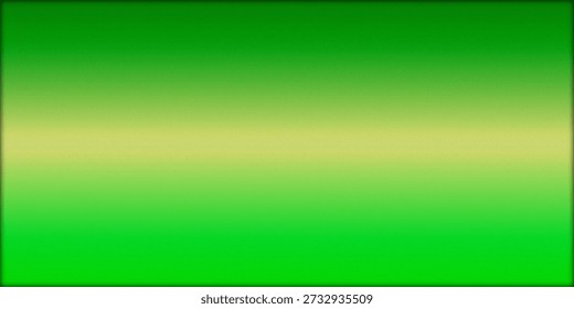 A vibrant gradient of luminous green and soft yellow for calm ambience design