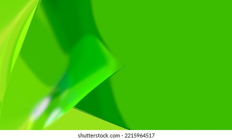 Vibrant Green Gradient Background
3d Illustration