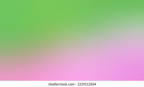 Vibrant Green And Pink