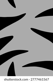 Vibrant grey background with bold black stripes. Pattern evokes wild, untamed energy. Suitable for branding, design, or wildlife themes. No animals, no people, no specific species