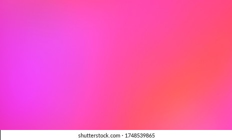 Vibrant Hot Pink Fuchsia Neon Purple blurred  background motion. Abstract light show. Beautiful soft color holographic iridescent gradient. Hologram glitch Stock Ilustrace