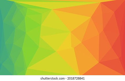 vibrant minimal multicolored polygonal background