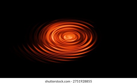 Círculos concéntricos efecto luz