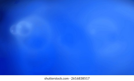 A vibrant, out-of-focus, deep blue background