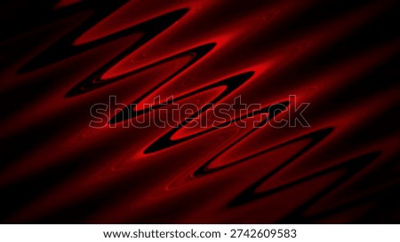 Vibrant red abstract background with dynamic zigzag patterns
