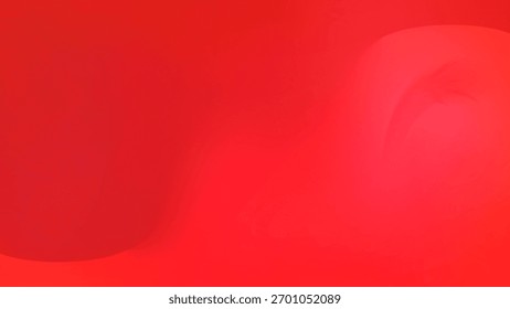 Vibrant red abstract gradient background with soft light effects, perfect for modern design and dynamic visuals