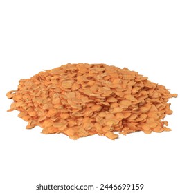 Vibrant Red Lentils Pile - A Staple Ingredient for Protein-Rich and Heart-Healthy Vegetarian Meals - Powered by Shutterstock