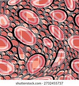 Un vibrante  abstracto
