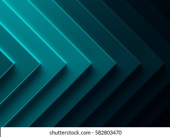 Vibrant triangles abstract background for graphic design, book cover template, business brochure, website template design. 3D illustration. - Powered by Shutterstock