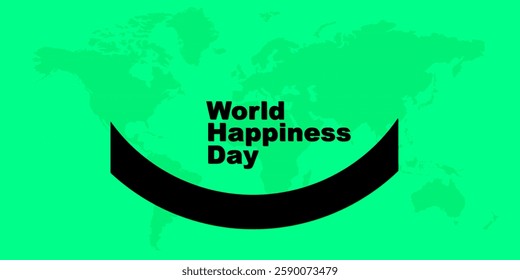 A vibrant and uplifting image representing World Happiness Day, celebrated globally on March 20th