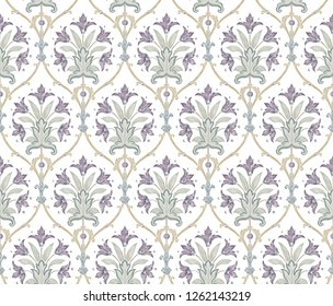 Victorian pattern floral design