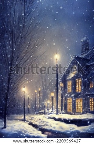 Similar – Image, Stock Photo Kevin alone in … Winter