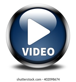 Video Button Isolated
