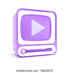 Video player - Shutterstock ID 96622075