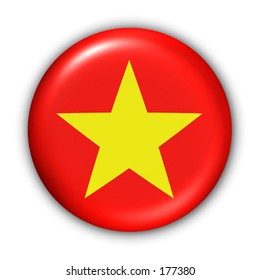 Vietnam Flag Button Stock Illustration 177380 | Shutterstock