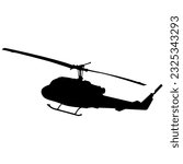Vietnam War era military helicopter