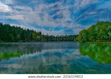 Similar – Sommertag auf der Mecklenburger Seenplatte