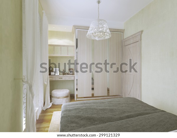 View Dressing Table Wardrobe Modern Bedroom Stock Illustration