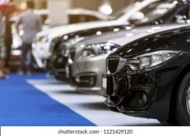 View of row new cars at showroom. - Powered by Shutterstock