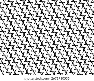 A view of a squiggle pattern, as a background.