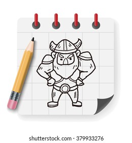 viking doodle