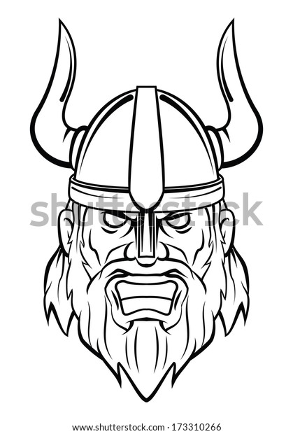 Viking Head Stock Illustration 173310266 | Shutterstock