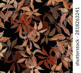Vinrage Floral Pattern All Over 