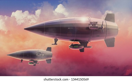 飛行船 の画像 写真素材 ベクター画像 Shutterstock