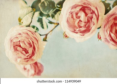 Bilderrahmen Double Colour Floral Design Shabby Vintage Fotorahmen