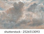 Vintage cloud sky background. Aesthetic sky background. Cute aesthetic desktop wallpaper background. Cloudy sky landscape, vintage simple beautiful aesthetic backdrop.rt