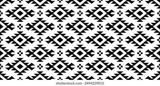 Vintage Floral Black and White Seamless Pattern This name captures the key elements: a classic design style, floral elements, and a monochrome color scheme - Powered by Shutterstock