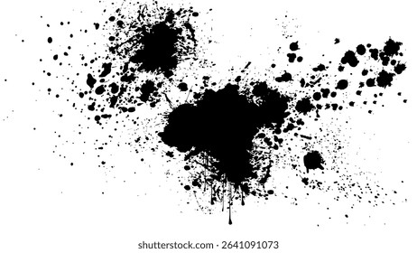 Vintage grunge pattern with rough surface texture in black and white, great for use as design overlay, Photoshop texture layer, or authentic distressed visual element.