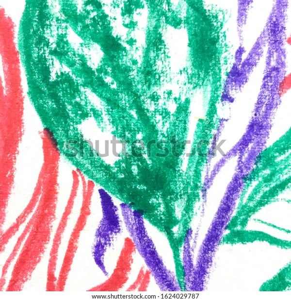 Vintage Hand Drawn Flower. Jungle Chalk
Art. Vintage Hand Drawn Flower Background. Summer Spring Poster.
Grunge Highlighter Flower Card. Autumn
Graphic