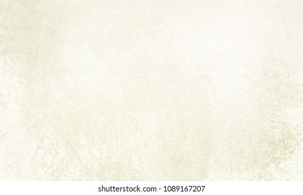 Vintage Old White Background With Distressed Brown Gray Grunge Texture On Borders