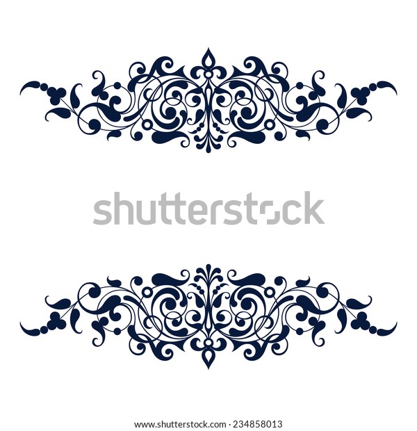 vintage ornate border frame filigree with retro ornament\
pattern in antique baroque style arabic decorative calligraphy\
design  