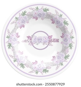 Vintage plates for buffet and table in interior serving - Powered by Shutterstock