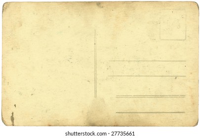 vintage postcard background isolated on white ez canvas